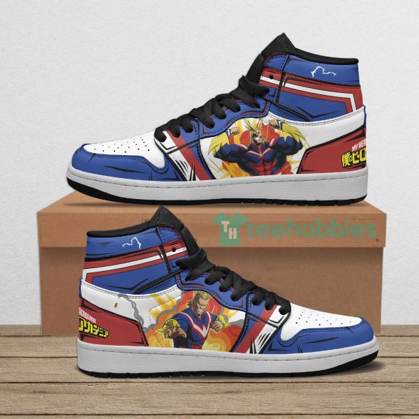 mha all might custom my hero academia anime air jordan hightop shoes 1 IC0Zk 600x600px MHA All Might Custom My Hero Academia Anime Air Jordan Hightop Shoes
