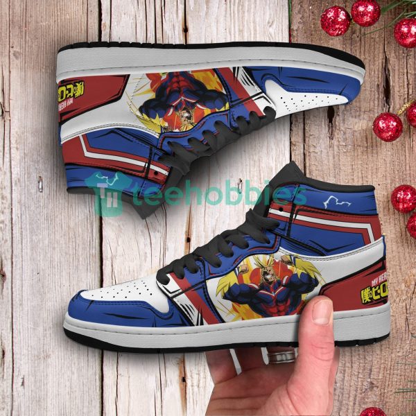 mha all might custom my hero academia anime air jordan hightop shoes 3 pGZLs 600x600px MHA All Might Custom My Hero Academia Anime Air Jordan Hightop Shoes