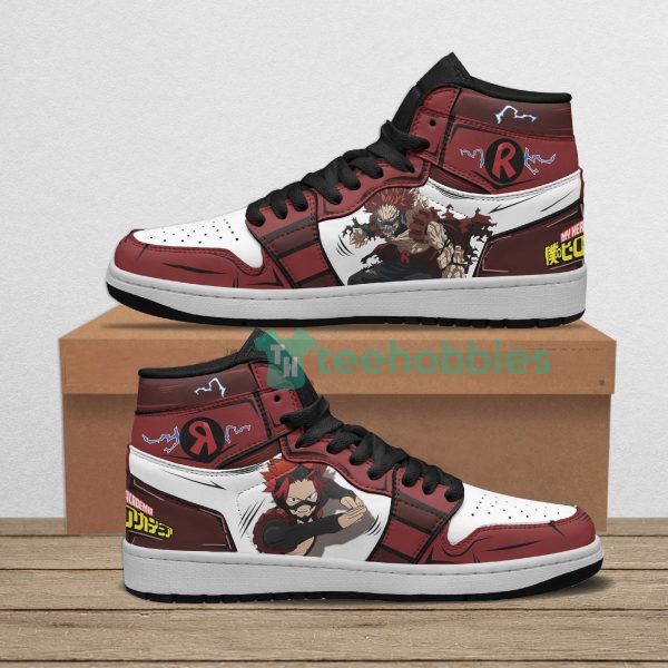 mha anime eijiro kirishima air jordan hightop shoes 1 8UdeF 600x600px MHA Anime Eijiro Kirishima Air Jordan Hightop Shoes
