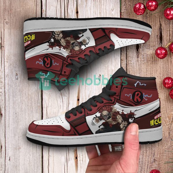 mha anime eijiro kirishima air jordan hightop shoes 3 YTWLS 600x600px MHA Anime Eijiro Kirishima Air Jordan Hightop Shoes