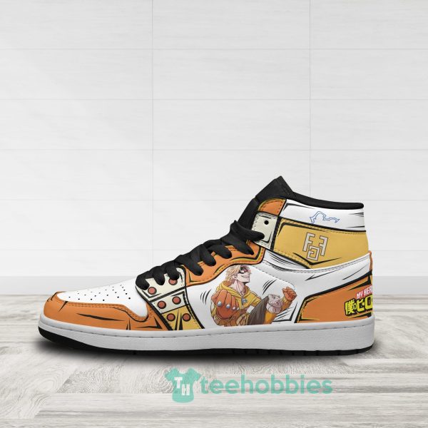 mha fat gum fans my hero academia custom anime air jordan hightop shoes 3 Ajlpr 600x600px MHA Fat Gum Fans My Hero Academia Custom Anime Air Jordan Hightop Shoes