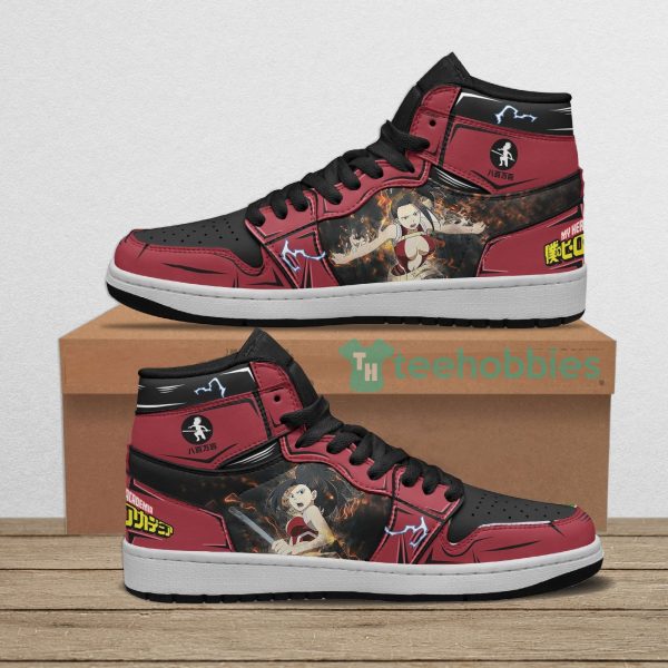 mha momo yaoyorozu custom my hero academia anime air jordan hightop shoes 1 TWv0k 600x600px MHA Momo Yaoyorozu Custom My Hero Academia Anime Air Jordan Hightop Shoes