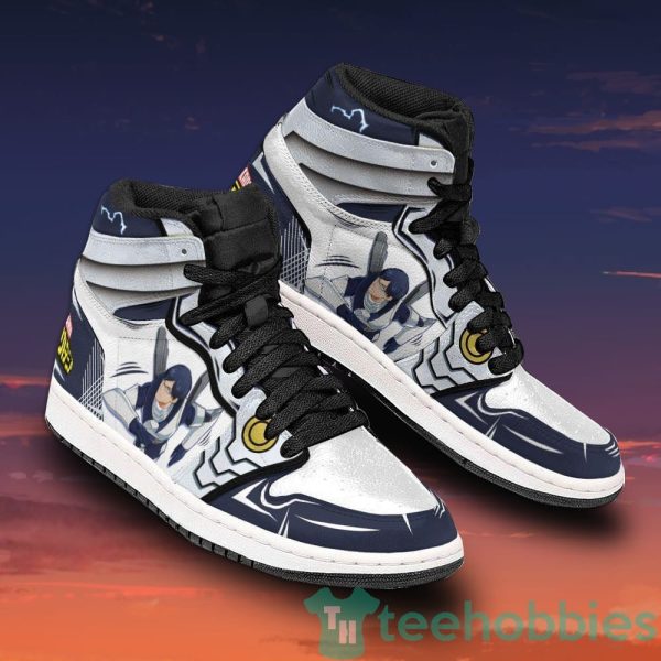mha tenya ida custom my hero academia anime air jordan hightop shoes 2 8Unkl 600x600px MHA Tenya Ida Custom My Hero Academia Anime Air Jordan Hightop Shoes