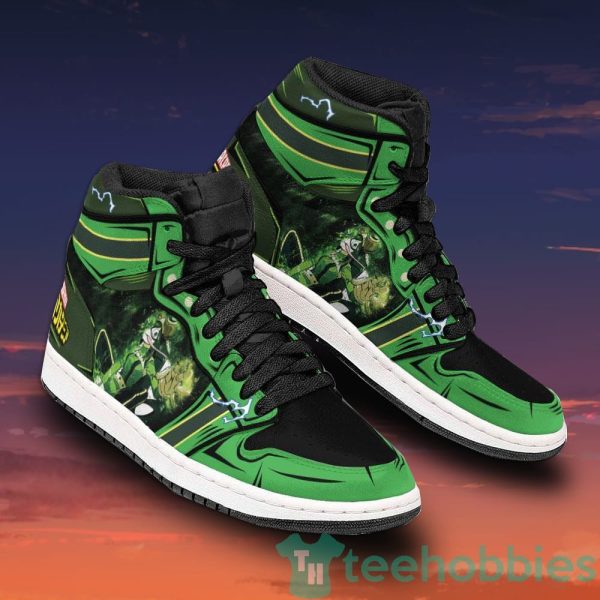 mha tsuyu asui custom my hero academia anime air jordan hightop shoes 2 d4TRT 600x600px MHA Tsuyu Asui Custom My Hero Academia Anime Air Jordan Hightop Shoes
