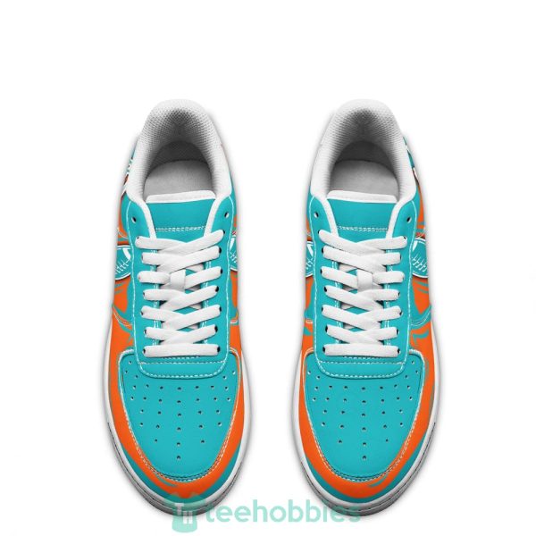 miami dolphins custom ball air force shoes for fans 2 RPDZa 600x600px Miami Dolphins Custom Ball Air Force Shoes For Fans
