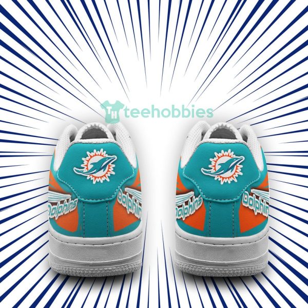 miami dolphins custom ball air force shoes for fans 3 34owY 600x600px Miami Dolphins Custom Ball Air Force Shoes For Fans