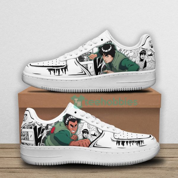 might guy custom naruto anime fans air force shoes 1 AuLOA 600x600px Might Guy Custom Naruto Anime Fans Air Force Shoes