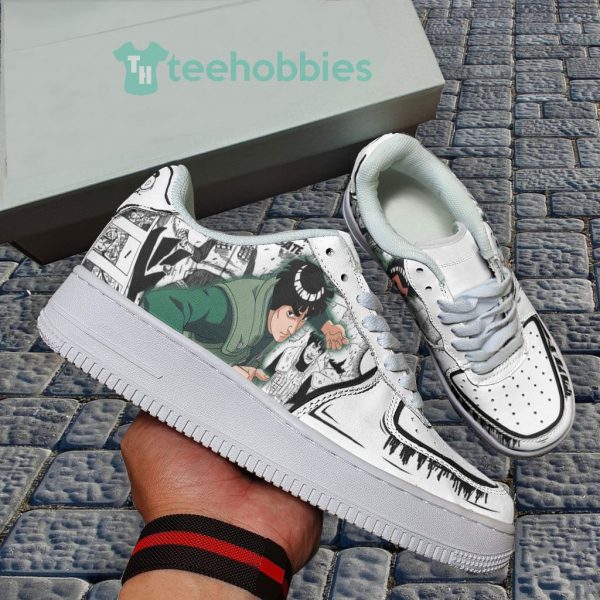 might guy custom naruto anime fans air force shoes 4 3OG1B 600x600px Might Guy Custom Naruto Anime Fans Air Force Shoes