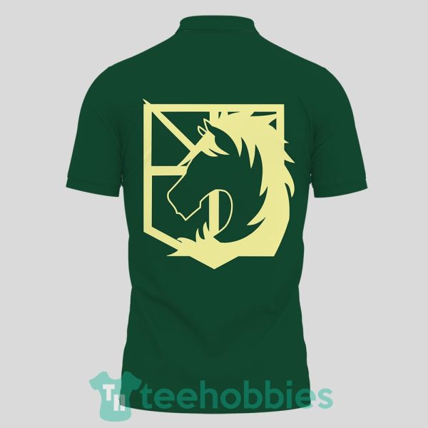 military police brigade custom attack on titan anime green polo shirt for men and women 3 EbH19 600x600px Military Police Brigade Custom Attack On Titan Anime Green Polo Shirt For Men And Women