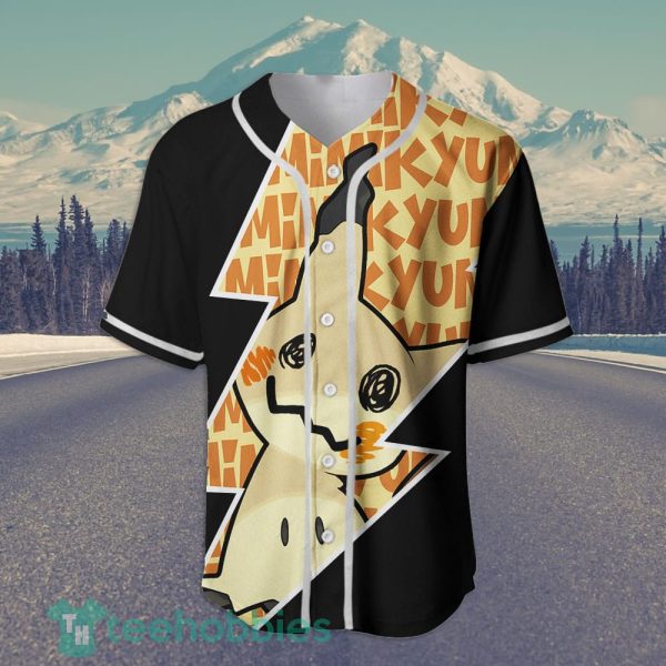 mimikyu custom pokemon anime jersey baseball shirt for fans 2 eTC7d 600x600px Mimikyu Custom Pokemon Anime Jersey Baseball Shirt For Fans