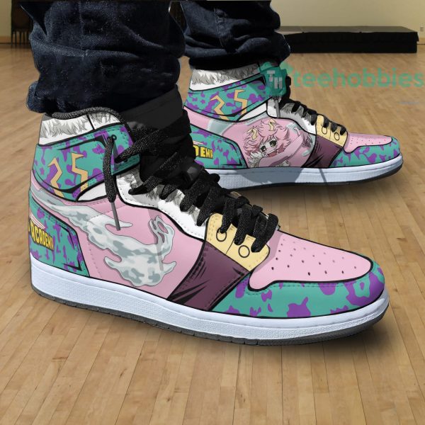 mina ashido custom my hero academia anime air jordan hightop shoes 4 zp28a 600x600px Mina Ashido Custom My Hero Academia Anime Air Jordan Hightop Shoes