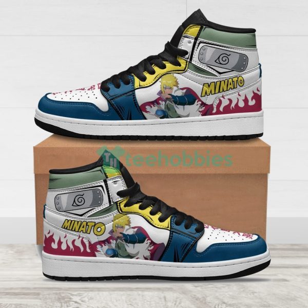 minato namikaze sneakers uniform naruto anime custom air jordan hightop shoes 1 um0La 600x600px Minato Namikaze Sneakers Uniform Naruto Anime Custom Air Jordan Hightop Shoes