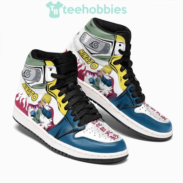 minato namikaze sneakers uniform naruto anime custom air jordan hightop shoes 2 zjYZh 600x600px Minato Namikaze Sneakers Uniform Naruto Anime Custom Air Jordan Hightop Shoes