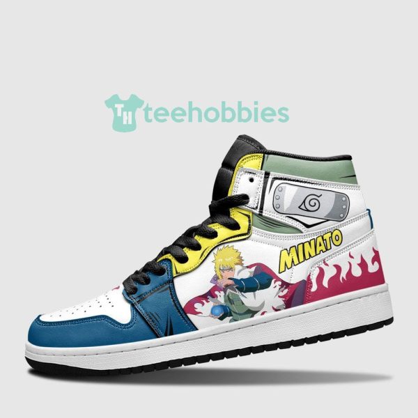 minato namikaze sneakers uniform naruto anime custom air jordan hightop shoes 3 Izqtq 600x600px Minato Namikaze Sneakers Uniform Naruto Anime Custom Air Jordan Hightop Shoes