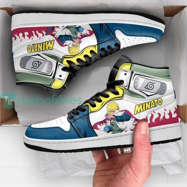 minato namikaze sneakers uniform naruto anime custom air jordan hightop shoes 4 ARNAe 600x600px Minato Namikaze Sneakers Uniform Naruto Anime Custom Air Jordan Hightop Shoes