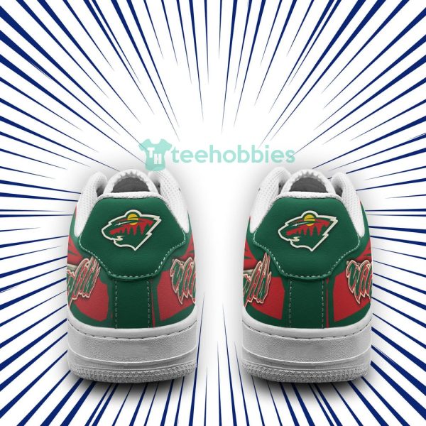 minnesota wild custom ball air force shoes for fans 3 M5O2Z 600x600px Minnesota Wild Custom Ball Air Force Shoes For Fans