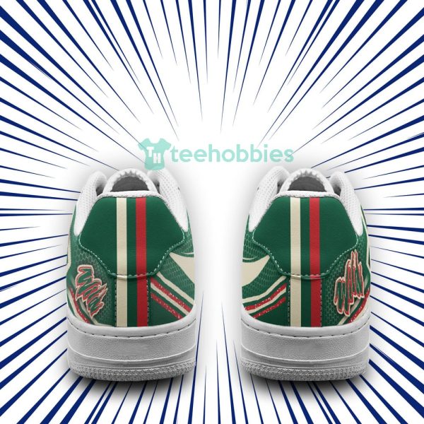 minnesota wilds logo and striped style air force shoes for fans 3 i9TN5 600x600px Minnesota Wilds Logo And Striped Style Air Force Shoes For Fans