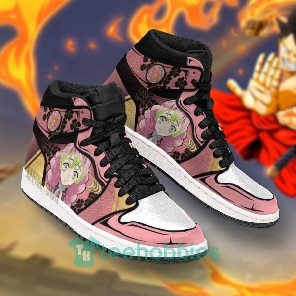 mitsuri kanroji custom demon slayer anime air jordan hightop shoes 2 UcuED 600x600px Mitsuri Kanroji Custom Demon Slayer Anime Air Jordan Hightop Shoes