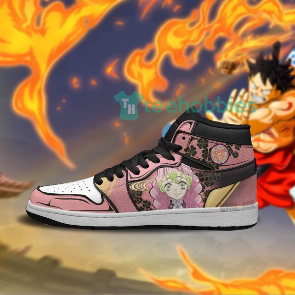 mitsuri kanroji custom demon slayer anime air jordan hightop shoes 3 VRXrI 600x600px Mitsuri Kanroji Custom Demon Slayer Anime Air Jordan Hightop Shoes