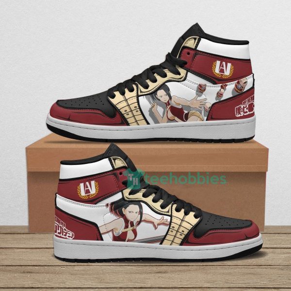 momo yaoyorozu custom my hero academia anime air jordan hightop shoes 1 d4Ja7 600x600px Momo Yaoyorozu Custom My Hero Academia Anime Air Jordan Hightop Shoes