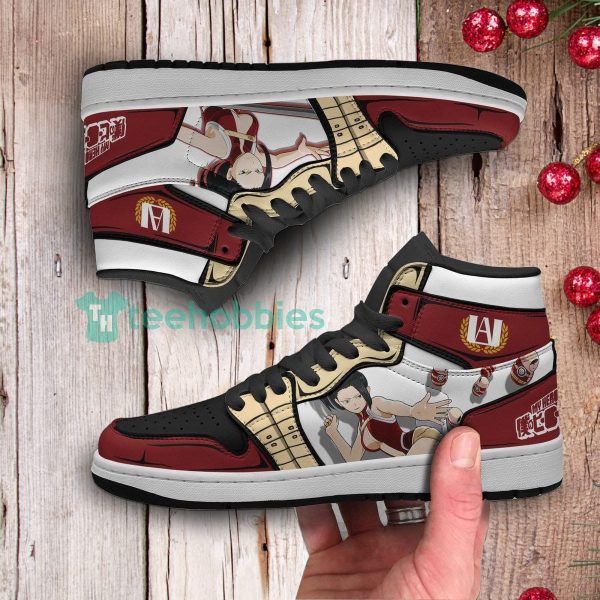 momo yaoyorozu custom my hero academia anime air jordan hightop shoes 2 fna7K 600x600px Momo Yaoyorozu Custom My Hero Academia Anime Air Jordan Hightop Shoes