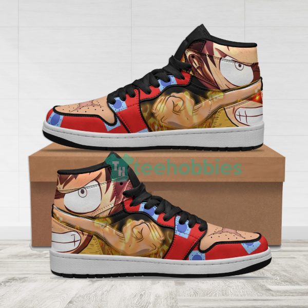 monkey d. luffy one piece wano arc custom air hightop shoes 1 lpcHW 600x600px Monkey D. Luffy One Piece Wano Arc Custom Air Hightop Shoes