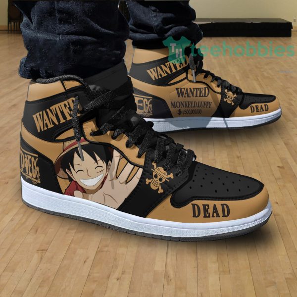 monkey d. luffy wanted custom one piece air hightop shoes 3 Ubx5N 600x600px Monkey D. Luffy Wanted Custom One Piece Air Hightop Shoes