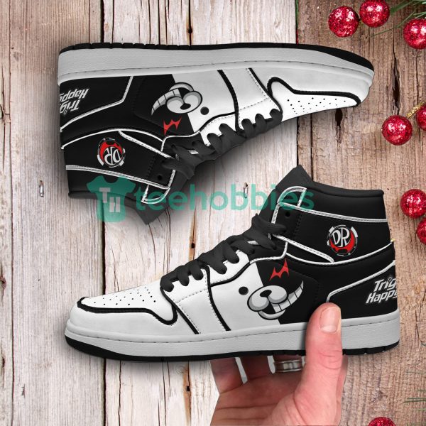 monokuma anime custom danganronpa air jordan hightop shoes 3 wDJYQ 600x600px Monokuma Anime Custom Danganronpa Air Jordan Hightop Shoes