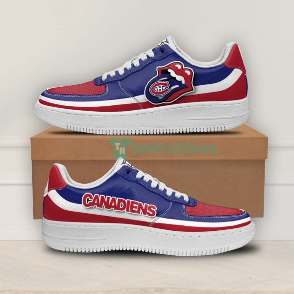 montreal canadiens custom lips air force shoes for fans 1 i2r1A 600x600px Montreal Canadiens Custom Lips Air Force Shoes For Fans