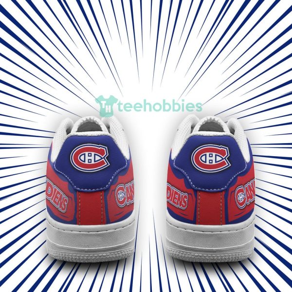 montreal canadiens team simple style air force shoes for fans 3 HbrWX 600x600px Montreal Canadiens Team Simple Style Air Force Shoes For Fans