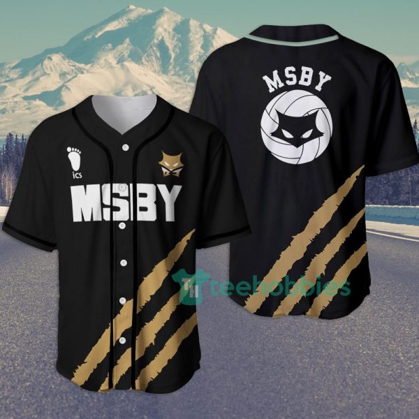 msby black custom haikyuu anime jersey baseball shirt for fans 1 LNODH 600x600px MSBY Black Custom Haikyuu Anime Jersey Baseball Shirt For Fans