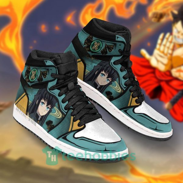 muichiro tokito custom demon slayer air jordan hightop shoes 2 wCbdU 600x600px Muichiro Tokito Custom Demon Slayer Air Jordan Hightop Shoes