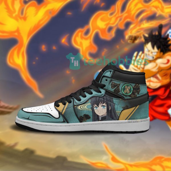 muichiro tokito custom demon slayer air jordan hightop shoes 3 0WWGM 600x600px Muichiro Tokito Custom Demon Slayer Air Jordan Hightop Shoes