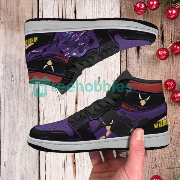 my hero academia fumikage tokoyami custom anime air jordan hightop shoes 3 7dNZF 600x600px My Hero Academia Fumikage Tokoyami Custom Anime Air Jordan Hightop Shoes