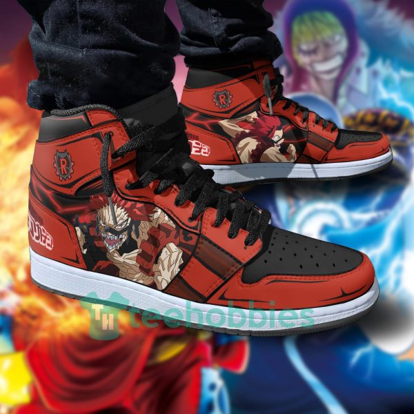 my hero academia kirishima eijiro custom anime air jordan hightop shoes 4 xWf0I 600x600px My Hero Academia Kirishima Eijiro Custom Anime Air Jordan Hightop Shoes