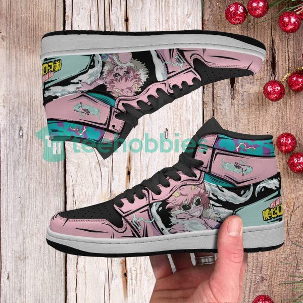 my hero academia mina ashido air jordan hightop shoes 3 jL4Zz 600x600px My Hero Academia Mina Ashido Air Jordan Hightop Shoes
