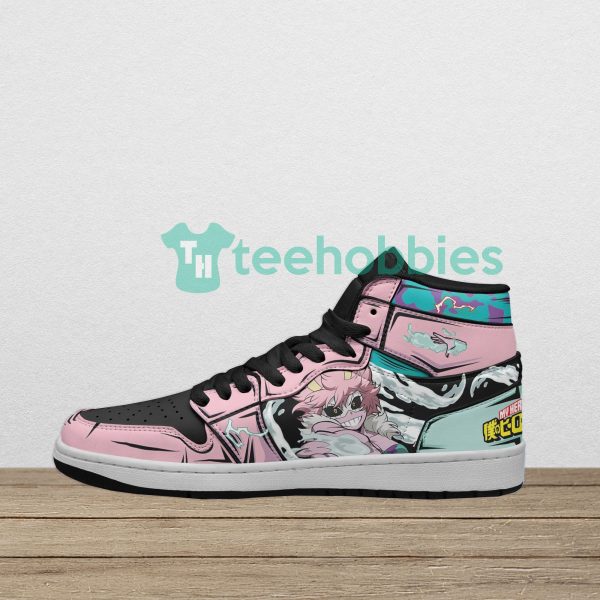 my hero academia mina ashido air jordan hightop shoes 4 UBohk 600x600px My Hero Academia Mina Ashido Air Jordan Hightop Shoes