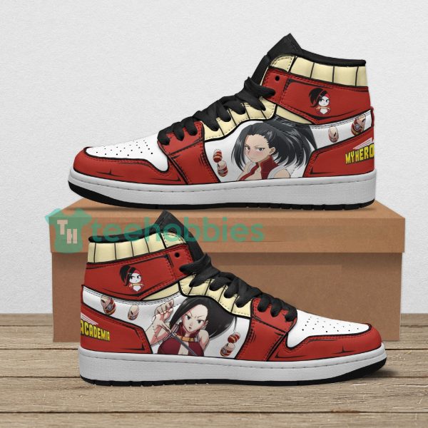 my hero academia momo yaoyorozu custom anime air jordan hightop shoes 1 T5oqF 600x600px My Hero Academia Momo Yaoyorozu Custom Anime Air Jordan Hightop Shoes