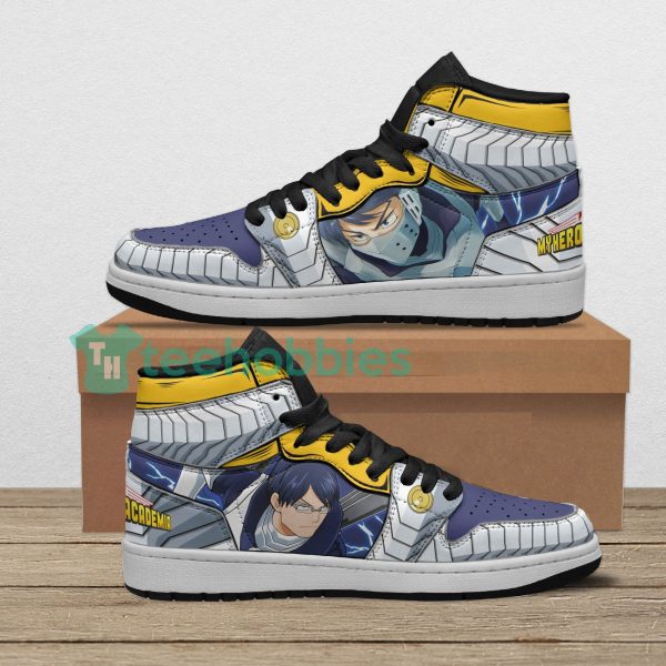 my hero academia tenya iida custom anime air jordan hightop shoes 1 EKtKo 600x600px My Hero Academia Tenya Iida Custom Anime Air Jordan Hightop Shoes
