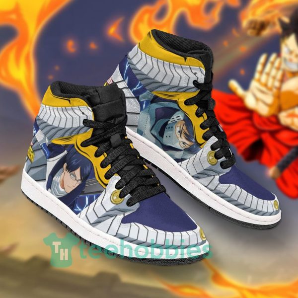 my hero academia tenya iida custom anime air jordan hightop shoes 2 Nq6Zc 600x600px My Hero Academia Tenya Iida Custom Anime Air Jordan Hightop Shoes