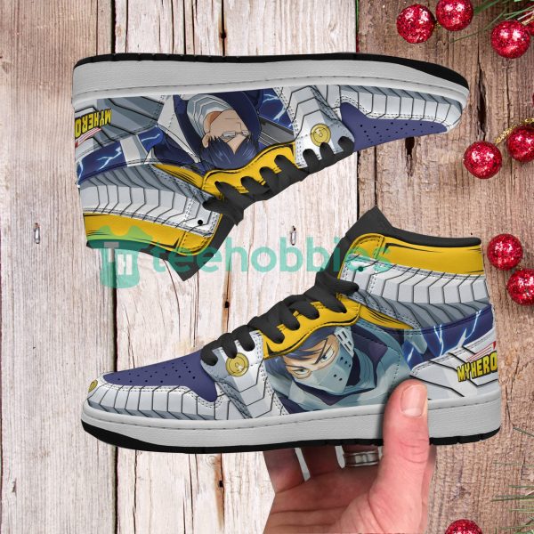my hero academia tenya iida custom anime air jordan hightop shoes 3 kS9Wx 600x600px My Hero Academia Tenya Iida Custom Anime Air Jordan Hightop Shoes