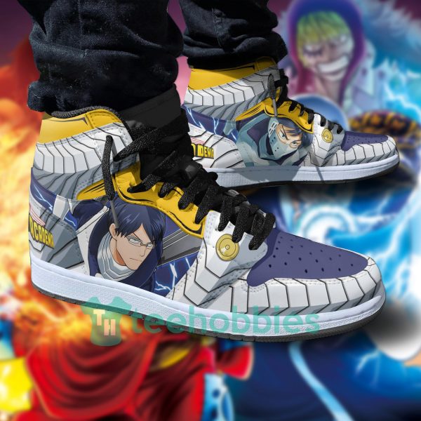my hero academia tenya iida custom anime air jordan hightop shoes 4 SwdUU 600x600px My Hero Academia Tenya Iida Custom Anime Air Jordan Hightop Shoes