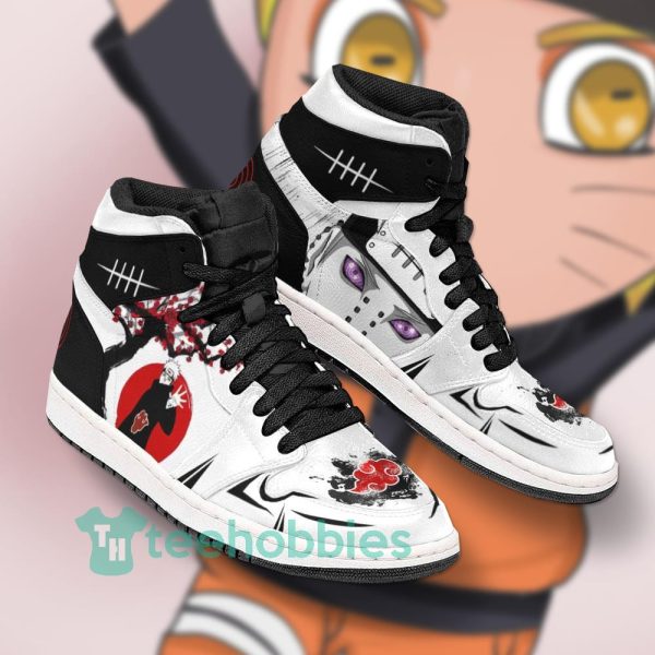 nagato uzumaki custom naruto anime air jordan hightop shoes 2 hzF54 600x600px Nagato Uzumaki Custom Naruto Anime Air Jordan Hightop Shoes