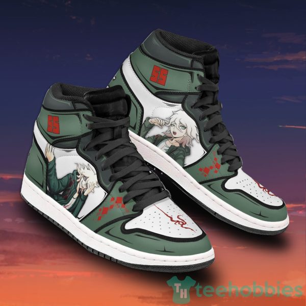 nagito komaeda anime custom danganronpa air jordan hightop shoes 2 jlHwK 600x600px Nagito Komaeda Anime Custom Danganronpa Air Jordan Hightop Shoes
