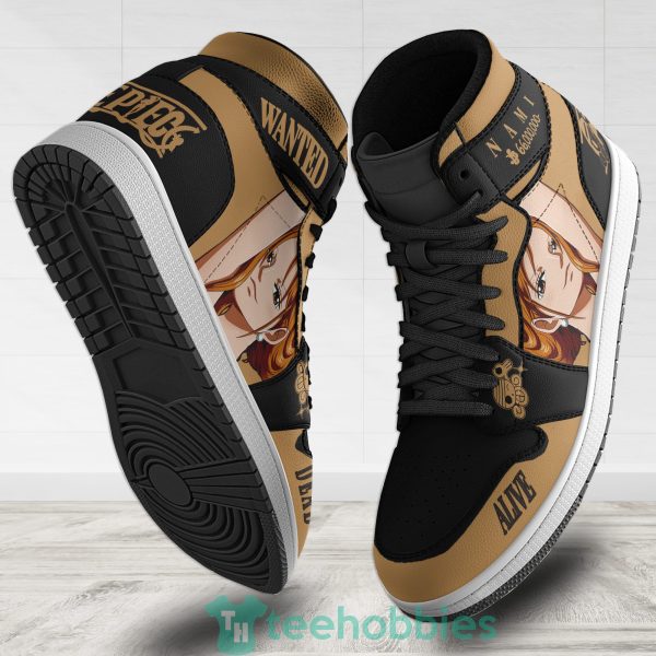 nami wanted custom one piece anime air hightop shoes 2 jbDrR 600x600px Nami Wanted Custom One Piece Anime Air Hightop Shoes