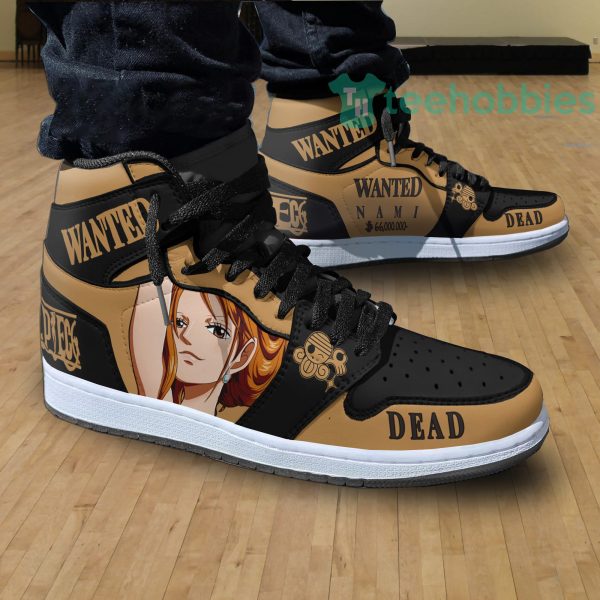 nami wanted custom one piece anime air hightop shoes 3 SxH2u 600x600px Nami Wanted Custom One Piece Anime Air Hightop Shoes
