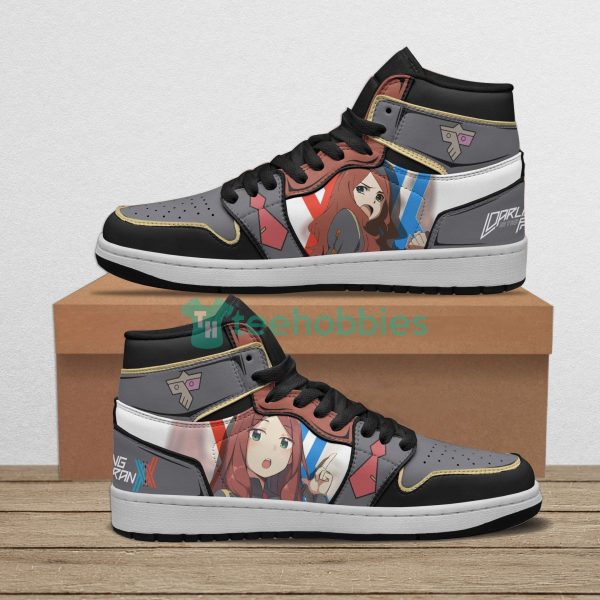 nana custom darling in the franxx anime air jordan hightop shoes 1 MDY7h 600x600px Nana Custom Darling in the Franxx Anime Air Jordan Hightop Shoes