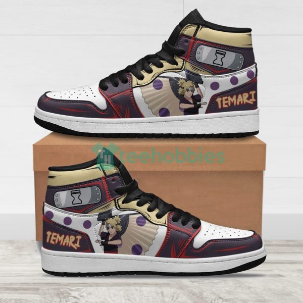 nara temari sneakers naruto anime custom air jordan hightop shoes 1 hC3w1 600x600px Nara Temari Sneakers Naruto Anime Custom Air Jordan Hightop Shoes
