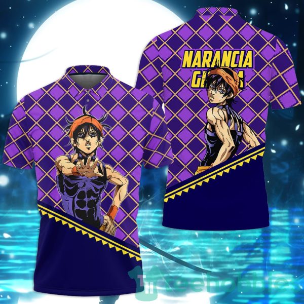 narancia ghirga jjba custom anime polo shirt for men and women 1 IczC5 600x600px Narancia Ghirga JJBA Custom Anime Polo Shirt For Men And Women