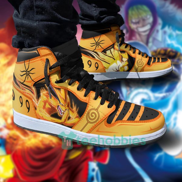 naruto baryon custom naruto anime air jordan hightop shoes 4 xb5W2 600x600px Naruto Baryon Custom Naruto Anime Air Jordan Hightop Shoes